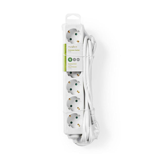 Nedis Socket outlet with protective earth, 16 A, 6-way, 3m