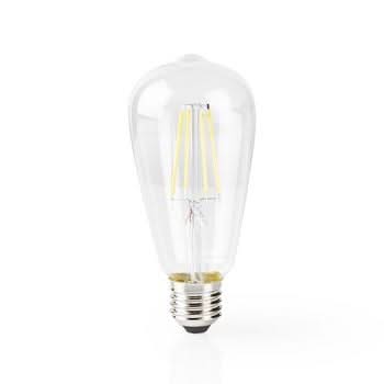 Nedis Wi-Fi Smart LED Filament Lamp | E27 | ST64 | 5 W | 500 lm