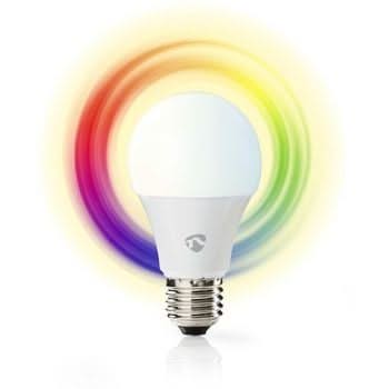 Nedis Wi-Fi smart LED bulb | Full-Colour and Warm-White | E27