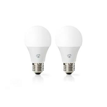 Nedis Wi-Fi smart LED bulbs | Full-Colour and Warm-White | E27 | 2-Pack