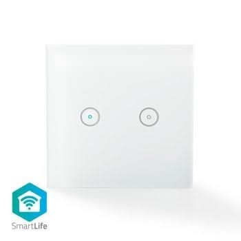 Nedis Wi-Fi smart light switch | Dual