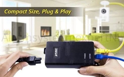 Planet POE-173 Injecteur Ultra Power over Ethernet 60W