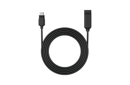 Reolink 4.5m extension cable Reolink solar panel with USB-C connectors Black