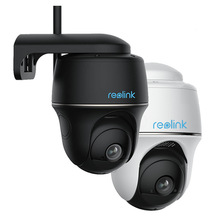 Reolink B430 5mp, caméra sans fil Pan & Tilt Dual WiFi sur batterie (rechargeable) noir