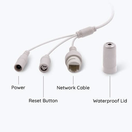 Reolink P334 Caméra tourelle, 4K 8 mégapixels POE Smart detection