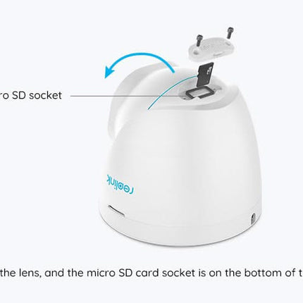 Reolink P334 Caméra tourelle, 4K 8 mégapixels POE Smart detection