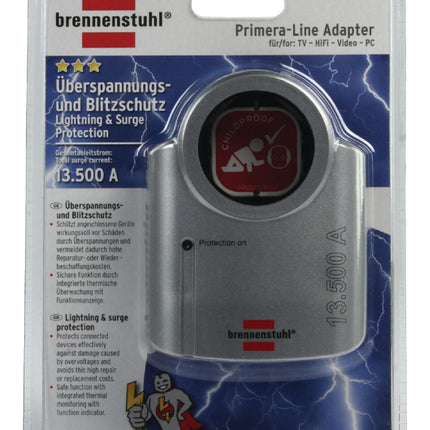 Valueline Surge-Protected Socket 1-Way - Grounded