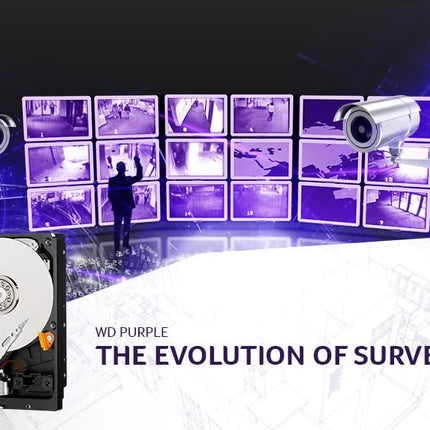 Western Digital Purple Hard drive for camera system