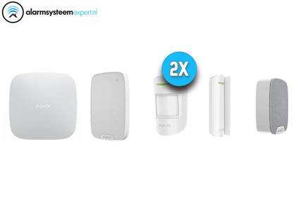 Ajax Systems Ajax Systems Alarmsysteem Kit 2 Draadloos (Wit)