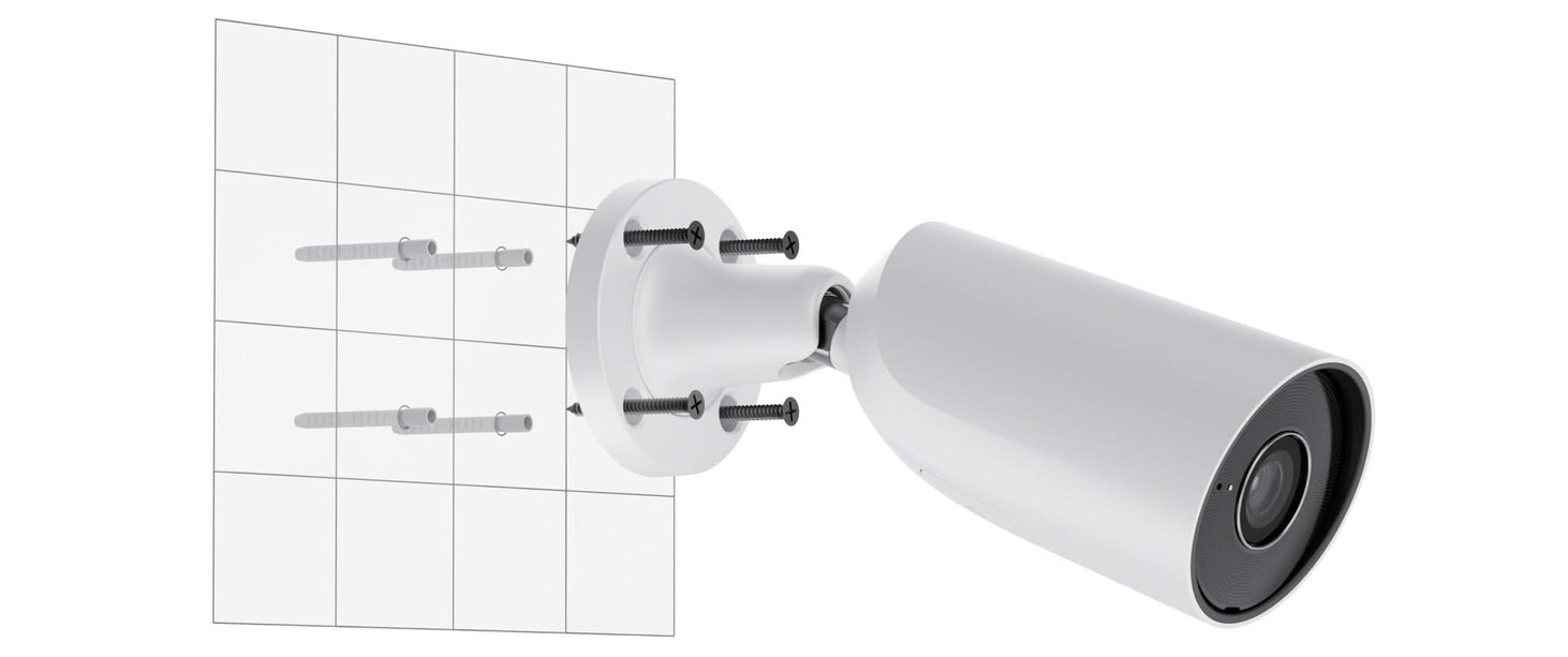 Ajax Systems Ajax Systems BulletCam 5MP White IP Security Camera