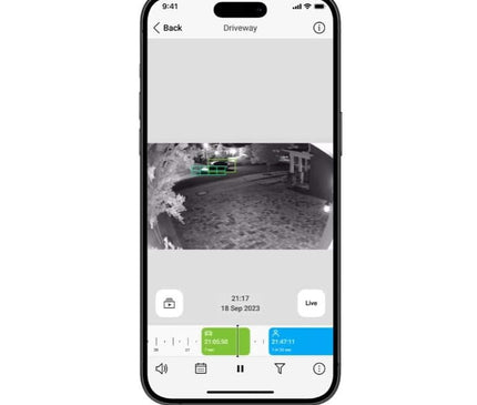 Ajax Systems Ajax Systems BulletCam 5MP Black IP Security Camera