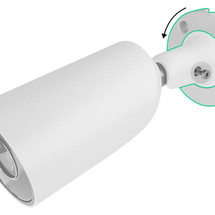 Ajax Systems Ajax Systems BulletCam 8MP Wit IP-Beveiligingscamera