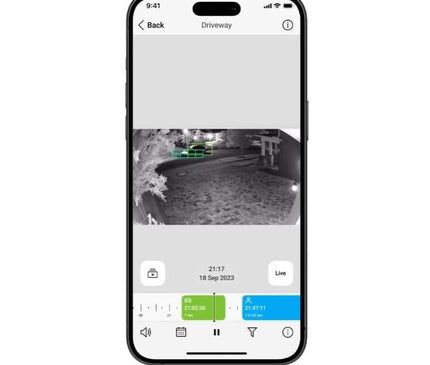 Ajax Systems Ajax Systems BulletCam 8MP Weiß IP Sicherheitskamera