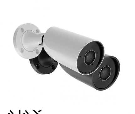 Ajax Systems Ajax Systems BulletCam HL 8MP 4K Noir Caméra IP à éclairage hybride