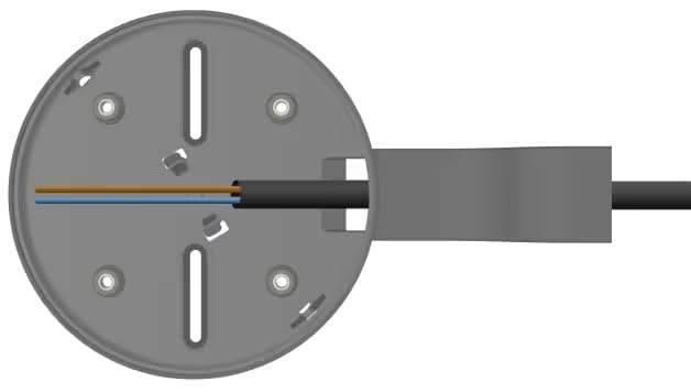 Ajax Systems Ajax Systems CableTrunk Black, Kabelrinnenzubehör für FireProtect 2 AC Brandmelder