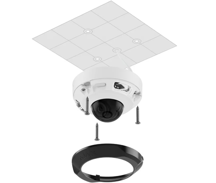 Ajax Systems Ajax Systems DomeCam Mini 8MP IP-beveiligingscamera