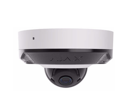 Ajax Systems Ajax Systems DomeCam Mini HL White 8MP 4K Hybrid Lighting IP Camera