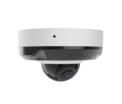 Ajax Systems Ajax Systems DomeCam Mini HL White 8MP 4K Hybrid Lighting IP Camera