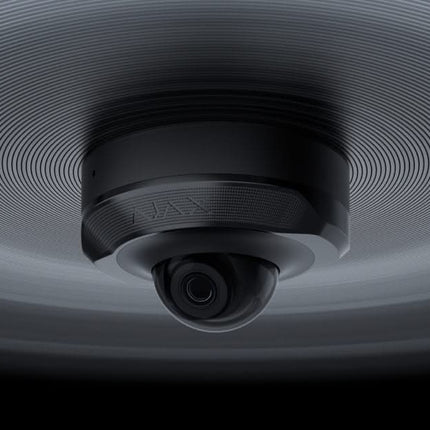 Ajax Systems Ajax Systems DomeCam Black Mini 8MP IP security camera