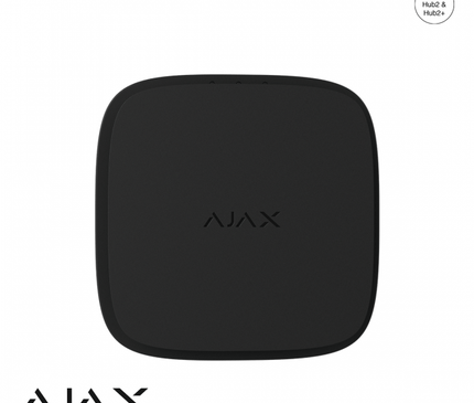 Ajax Systems Ajax Systems FireProtect 2 RB (Hitte/CO) vervangbare batterijen Zwart