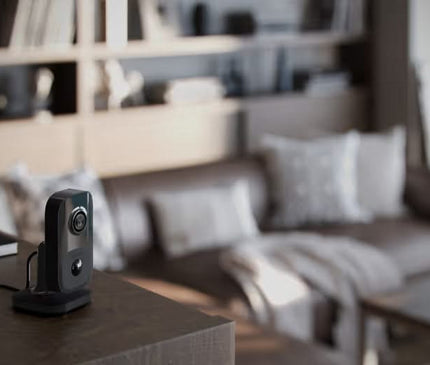 Ajax Systems Ajax Systems IndoorCam, caméra Wi-Fi avec détecteur de mouvement PIR et technologie IA intégrée