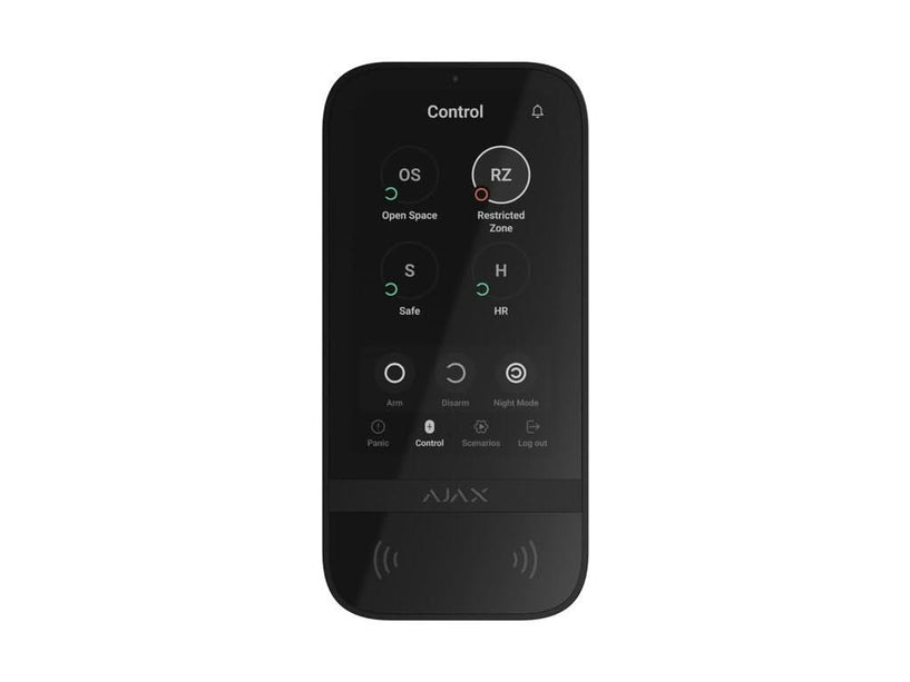 Ajax Systems Ajax Systems KeyPad TouchScreen Black