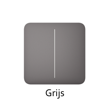 Ajax Systems Ajax Systems Light Switch Solo Button (2-gang)