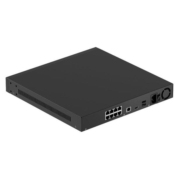 Ajax Systems Ajax Systems NVR H2D8PAC Rekorder 16 Kanäle, 8x PoE, 4K HDMI, Schwarz