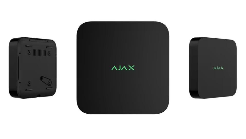 Ajax Systems NVR recorder 8 Channels Black