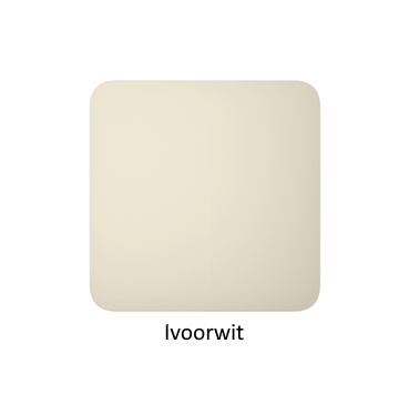 Ajax Systems Ajax Systems SoloCover Plate, Afdekking (blindplaat) voor montagedoos