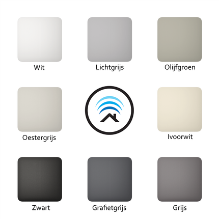 Ajax Systems Ajax Systems SoloCover Plate, Afdekking (blindplaat) voor montagedoos