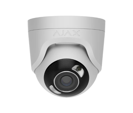 Ajax Systems Ajax Systems TurretCam HL Weiß 5Mp Hybrid Lighting IP Kamera