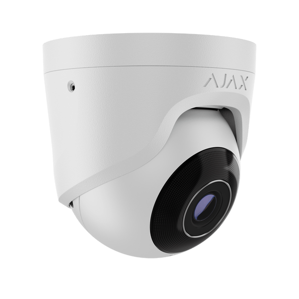 Ajax Systems TurretCam White 8Mp 4K IP security camera 2.8mm DEMO