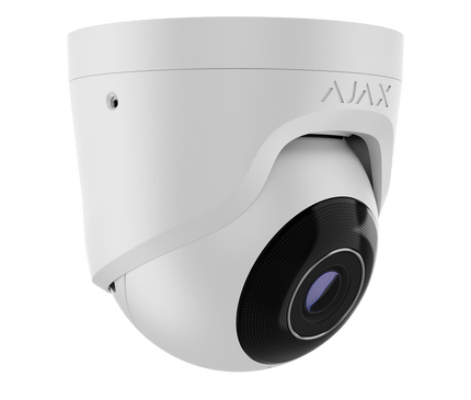 Ajax Systems Ajax Systems TurretCam White 8Mp 4K IP Sicherheitskamera 2.8mm DEMO