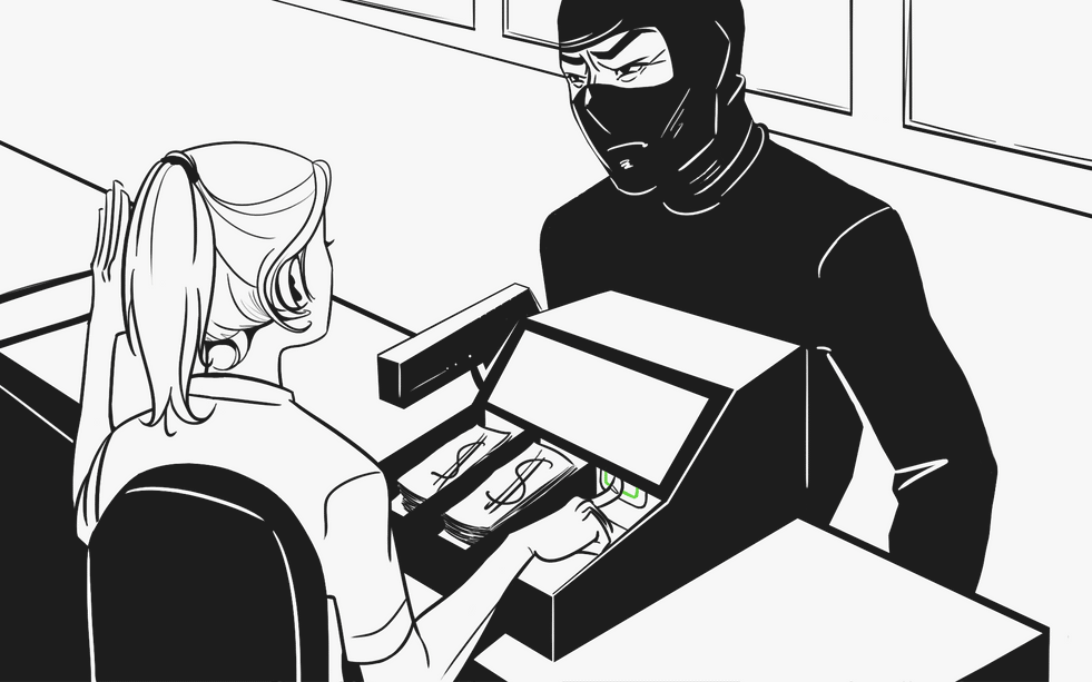 Ajax Systems Dubbele Paniekknop (Zwart)
