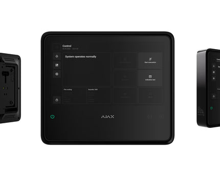 Ajax Systems EN54 Fire Hub Schwarz