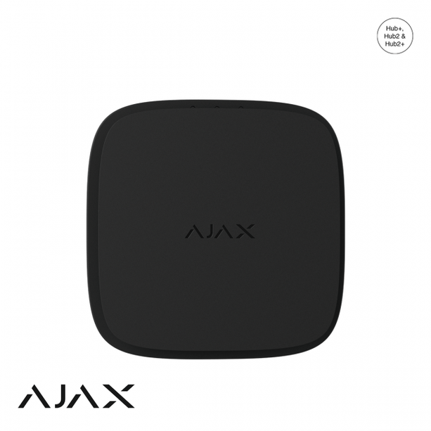 Ajax Systems FireProtect 2 RB (Hitte/CO) vervangbare batterijen Zwart