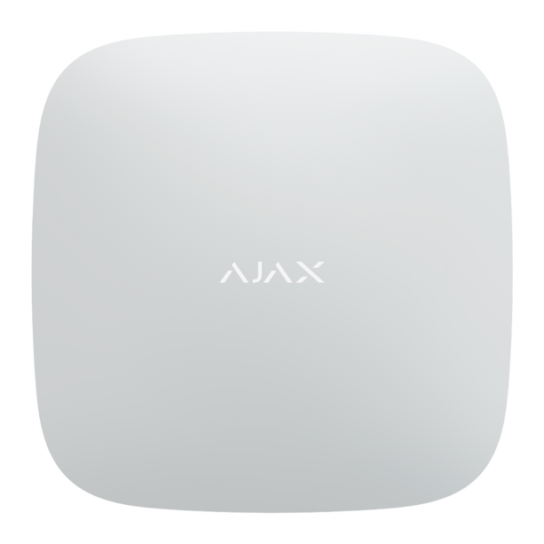 Ajax Systems Smart Hub 12 volt  (Wit) Met GSM en LAN Communicatie
