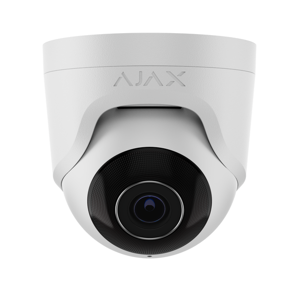 Ajax Systems TurretCam Wit 8Mp 4K IP-beveiligingscamera