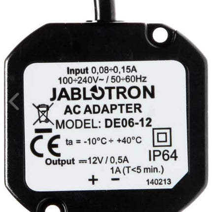 alarm system expert Jablotron DE06-12 Power Supply12V / 0.5A