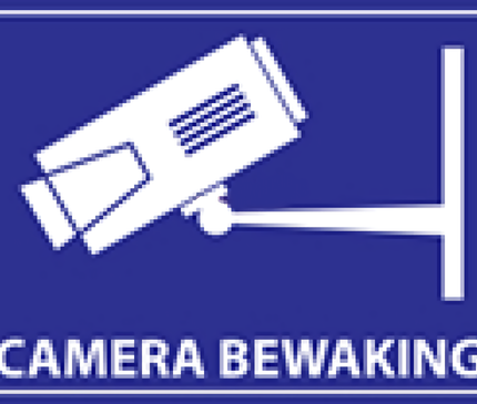 alarmsysteemexpert alarmsysteemexpert Camera Bewaking Sticker
