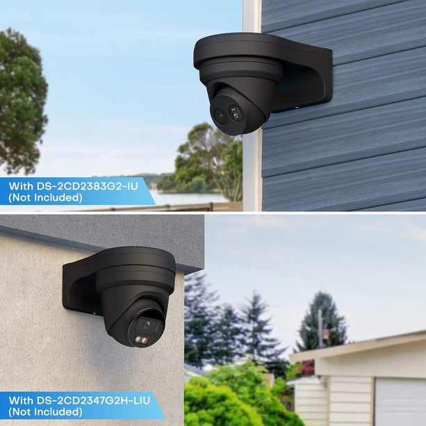 alarmsystemexpert alarmsystemexpert Kameraständer Schwarz für Hikvision und Dahua Kameras
