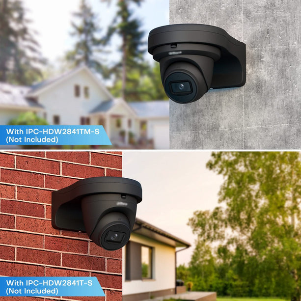 alarmsystemexpert alarmsystemexpert Kameraständer Schwarz für Hikvision und Dahua Kameras