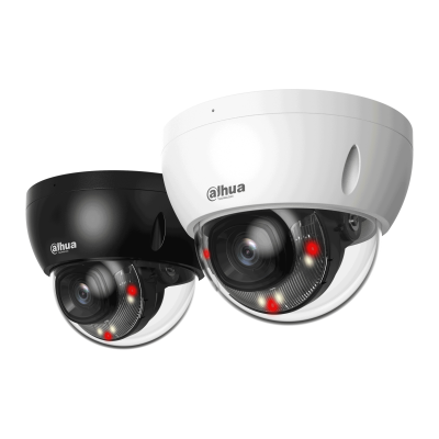 alarm systemexpert alarm systemexpert IPC-HDBW2449E-S-IL Noir, 4MP 2.8mm Dôme, Smart Dual Light, WizSense