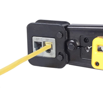 expert en systèmes d'alarme expert en systèmes d'alarme T-WC-05 Pince à sertir modulaire universelle, RJ45 / RJ12 / RJ11 pour connecteurs enfichables