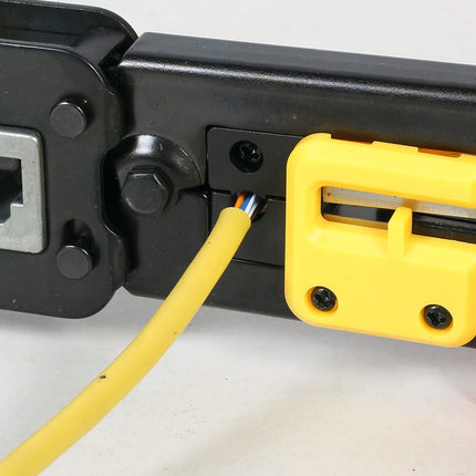 expert en systèmes d'alarme expert en systèmes d'alarme T-WC-05 Pince à sertir modulaire universelle, RJ45 / RJ12 / RJ11 pour connecteurs enfichables