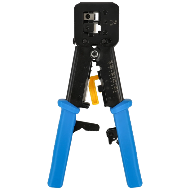 alarm system expert alarm system expert T-WC-05 Universal modular crimping pliers, RJ45 / RJ12 / RJ11 for push-through connectors