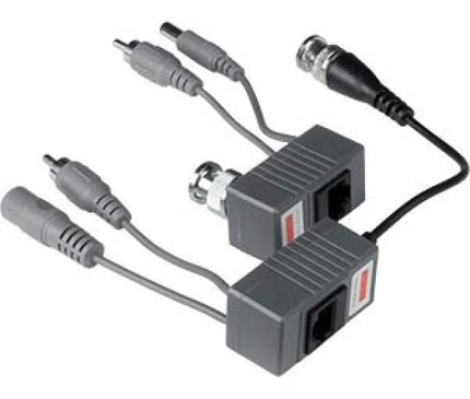 alarm system expert alarm system expert UTP Balun for video, audio and power supply