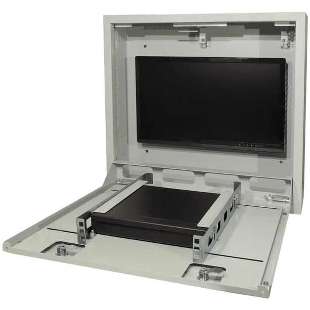 Alarm SystemExpert.de Alarm SystemExpert.de A-LOCKBOX-WALL, Metallbox für Recorder, abschließbares Wandmodell