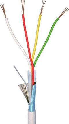Alarm SystemExpert.nl Alarm SystemExpert.nl Alarm cable 4-core 4 x 0.22mm reel 100 mtr